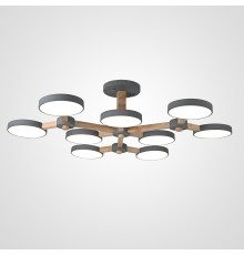 Потолочная люстра TURNA Серый ImperiumLoft