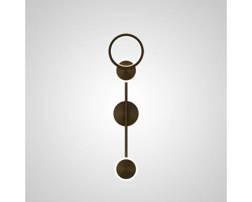 Настенный светильник ZINGY B Black ImperiumLoft