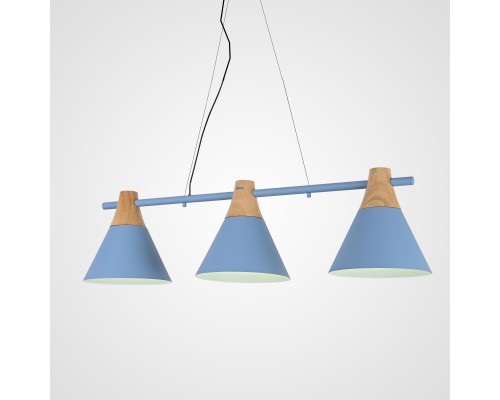 Реечный подвесной светильник NEXT Blue ImperiumLoft