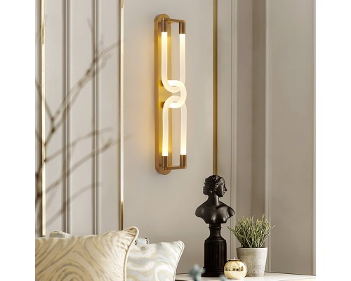 Настенный светильник GALAXY H35 Brass ImperiumLoft