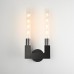 Бра CANELLE wall lamp DOUBLE Sconces Black ImperiumLoft