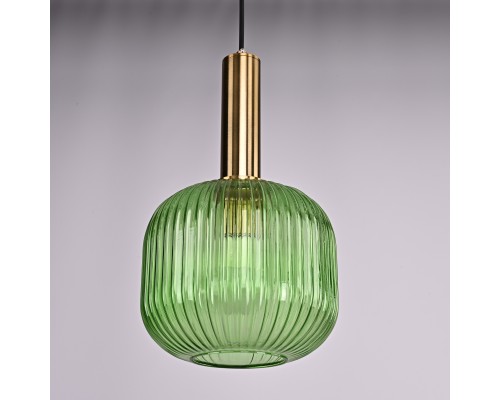 Подвесной светильник Ferm Living chinese lantern B Brass / Green ImperiumLoft