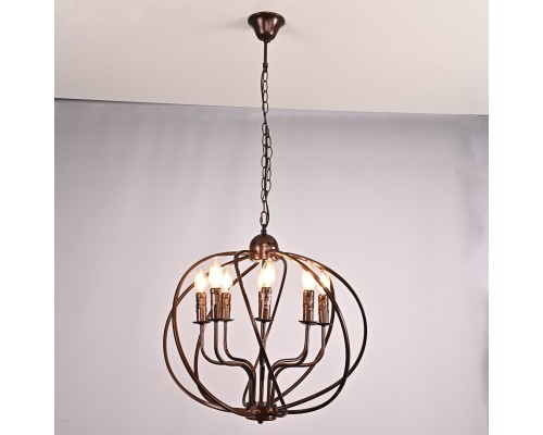 Подвесная люстра Cagie Dark chocolate L8 ImperiumLoft