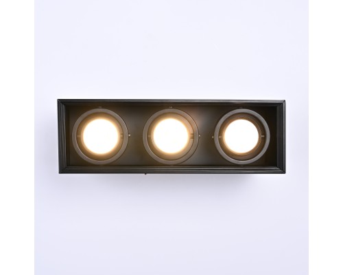 Встраиваемый светодиодный светильник LUMO L3 Black 4000 ImperiumLoft