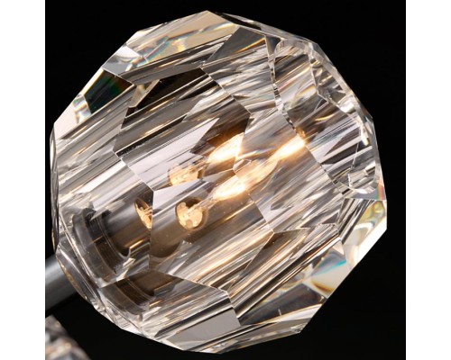 Люстра Boule De Cristal Linear Chandelier 6 Black