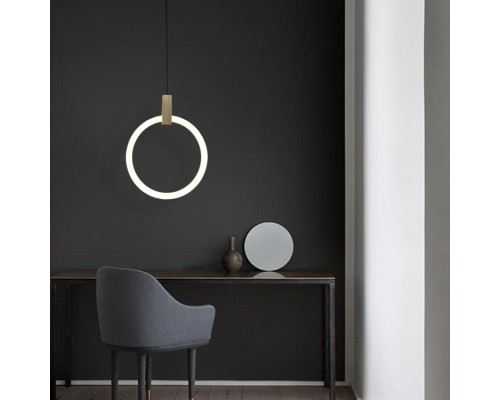 Подвесной светильник HALO D20 Wood ImperiumLoft