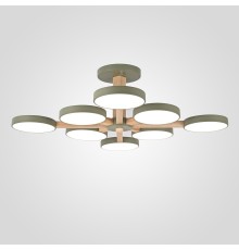 Потолочная люстра TURNA L8 Khaki ImperiumLoft