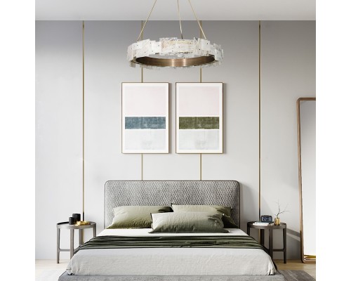 Подвесная люстра Frost Patterns & Brass D60 ImperiumLoft