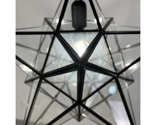 Люстра Black Star Clear Glass 40 см ImperiumLoft