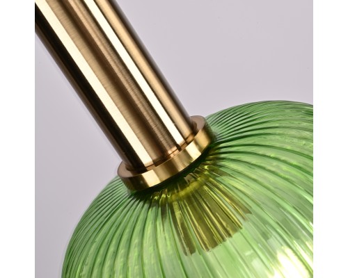 Подвесной светильник Ferm Living chinese lantern B Brass / Green ImperiumLoft