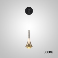 Настенный светильник CAI WALL Brass 3000К ImperiumLoft