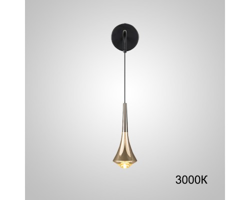 Настенный светильник CAI WALL Brass 3000К ImperiumLoft