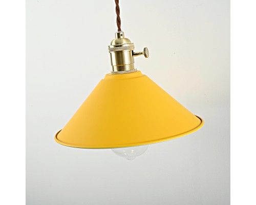 Бра с подвесным плафоном BRAID WALL Yellow