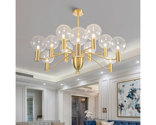 Люстра на штанге MORTEN L8 ImperiumLoft