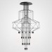 Подвесной светильник Via Wireflow Chandelier polyhedral 0374 Suspension lamp