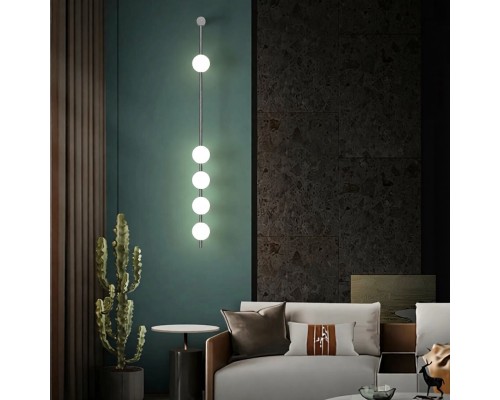 Настенный светильник ADILS WALL H130 Nickel ImperiumLoft