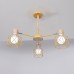 Потолочная люстра CORF B3 Yellow 3 lamps ImperiumLoft