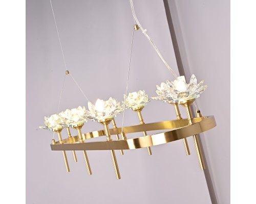 Подвесная люстра LOTOS LONG 8 ImperiumLoft