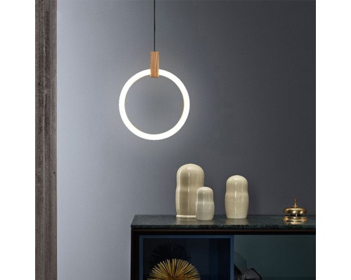 Подвесной светильник HALO D20 Wood ImperiumLoft