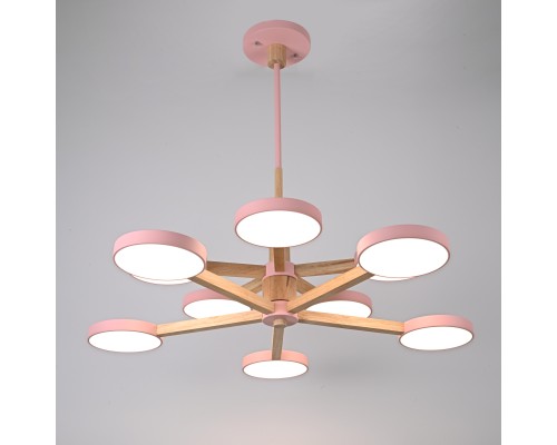 Люстра на штанге TURNA DBL L10 Pink