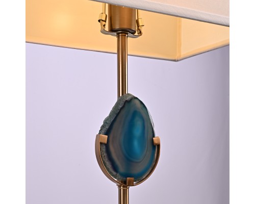 Настольная лампа Blue Agate Table Lamp ImperiumLoft
