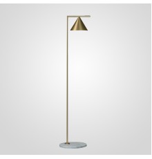 Торшер Captain Flint Cone floor lamp Капитан Флинт Gold ImperiumLoft