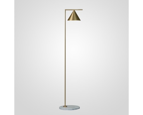 Торшер Captain Flint Cone floor lamp Капитан Флинт Gold ImperiumLoft
