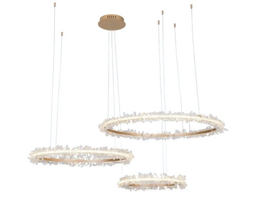 Подвесной светильник Shining Rings Trio ImperiumLoft