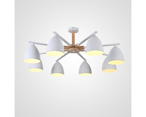 Потолочная люстра NOA 8 White