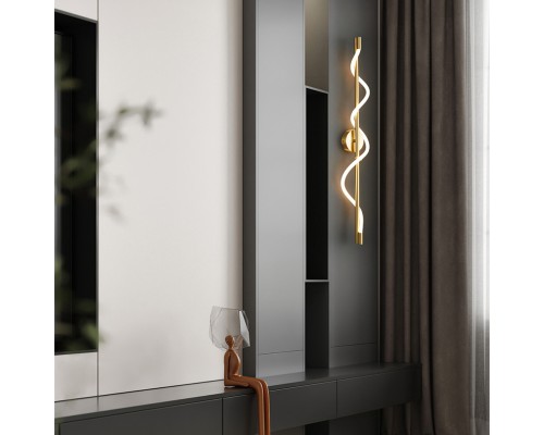 Настенный светильник MAURICE WALL H120 Black ImperiumLoft