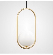 Подвесной светильник Matthew McCormick hoop 40 Gold MILA Pendant ImperiumLoft