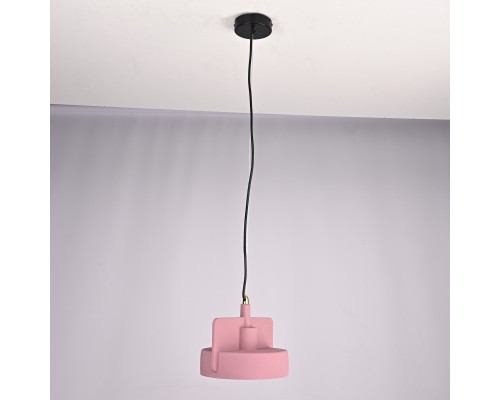 Подвесной бетонный светильник SKOVL A терракот