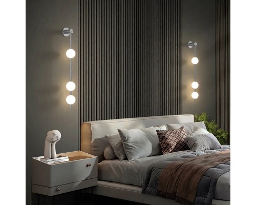Настенный светильник ADILS WALL H130 Nickel ImperiumLoft