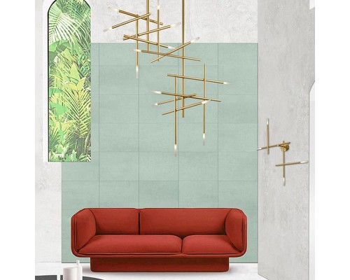 Люстра на штанге TRAVERSE H105 Gold ImperiumLoft