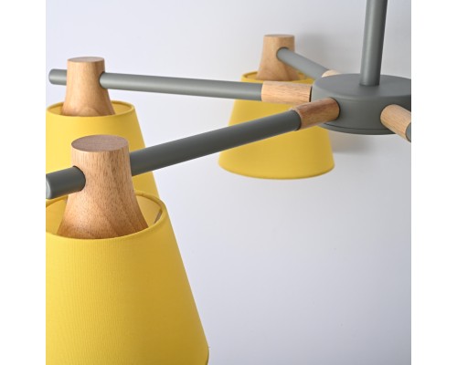 Люстра на штанге NATURA A YELLOW 6