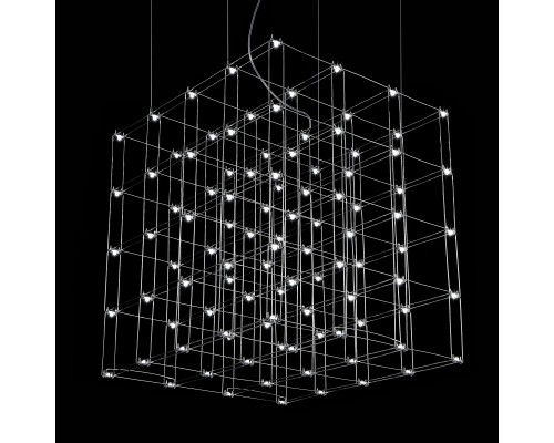 Подвесная люстра Quasar Cosmos Square LED pendant light 80/80/80 ImperiumLoft
