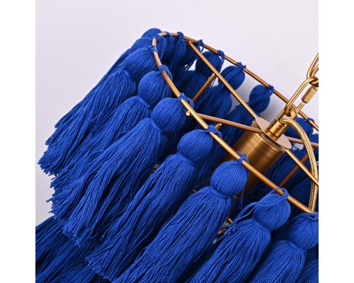Настенный светильник TASSEL WALL Синий ImperiumLoft