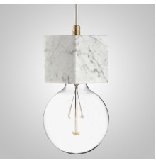 Подвесной светильник MARMOR VELDI Nero designed in 2015 White ImperiumLoft