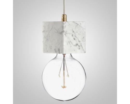 Подвесной светильник MARMOR VELDI Nero designed in 2015 White ImperiumLoft