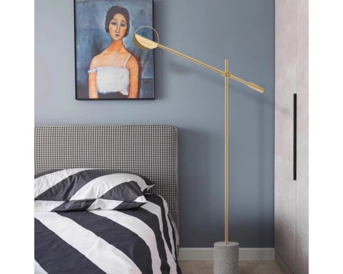 Торшер BOLIA LEAVES Brass ImperiumLoft