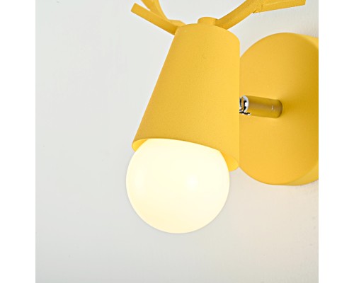 Бра с рожками DEER A Yellow