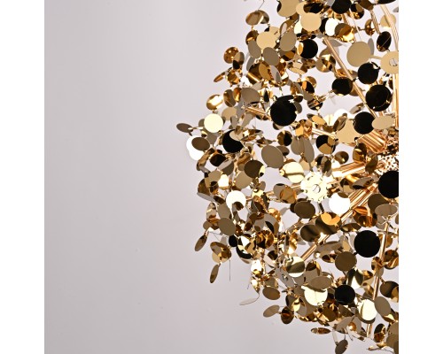 Подвесной светильник Tezani Argent Suspension Pendant lamp 85 gold D50