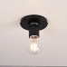 Потолочный светильник RH Utilitaire Socket Flushmount Black ImperiumLoft