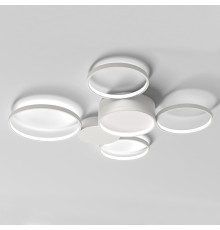 Потолочный светильник TWINE 5 rings White ImperiumLoft