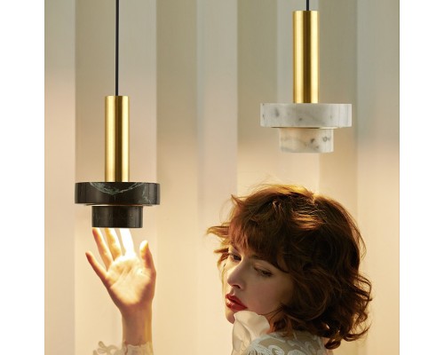 Подвесной светильник CADIS Белый мрамор