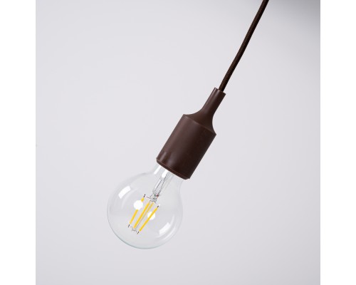 Подвесной светильник Muuto E27 Brown ImperiumLoft