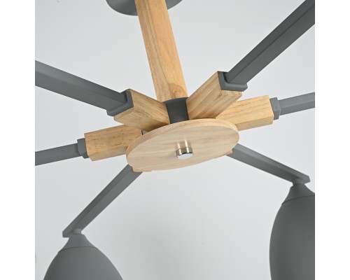 Потолочная люстра NOA 6 Gray