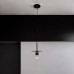 Подвесной светильник RH Utilitaire Disk Shade Pendant Black ImperiumLoft