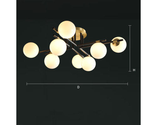 Потолочная люстра MARYON L8 ImperiumLoft