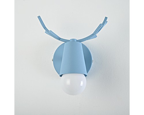 Бра с рожками DEER A Blue